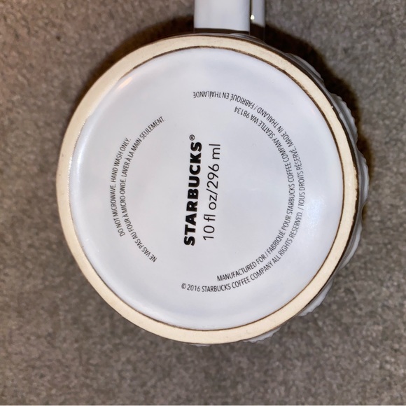 Starbucks Collector Mermaid Mug with Gold Scales | 2016 Anniversary - Picture 5 of 5